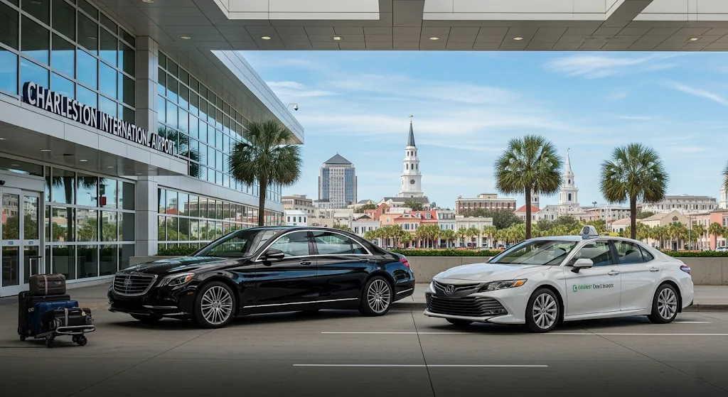 How to Get from Charleston Airport to Downtown: A Limo vs. Uber Guide
